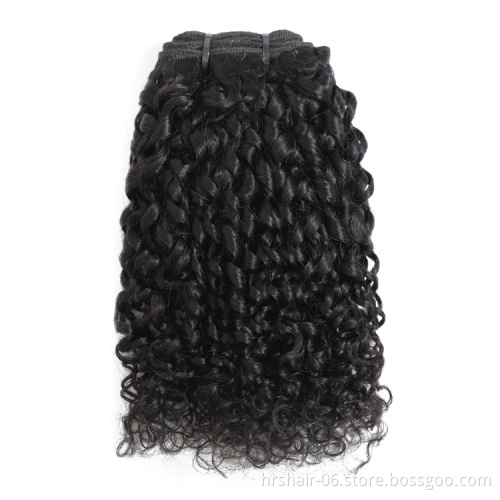 8A grade pixie curls virgin human hair 3 bundles 240g package fumi human hair wholesale supplier in china